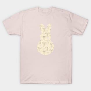 Bunny Peep with Bows T-Shirt